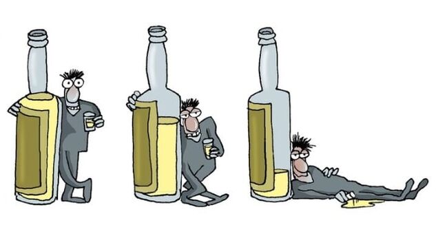 etapy męskiego alkoholizmu
