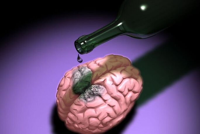 jak alkohol wpływa na mózg