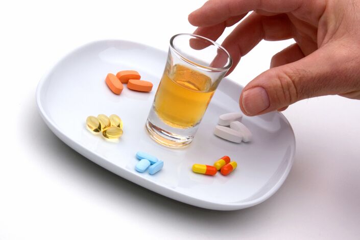 kompatybilność z alkoholem i antybiotykami